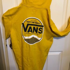 Vans yellow men’s hoodie